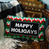 Happy Holigays Needlepoint Pillow - Liza Pruitt