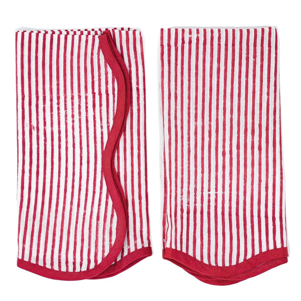 Harbor Stripe Napkins, Set of 4 - Liza Pruitt