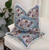 Heather in Colonial Blue by Ferrick Mason Pillow Cover - Liza Pruitt