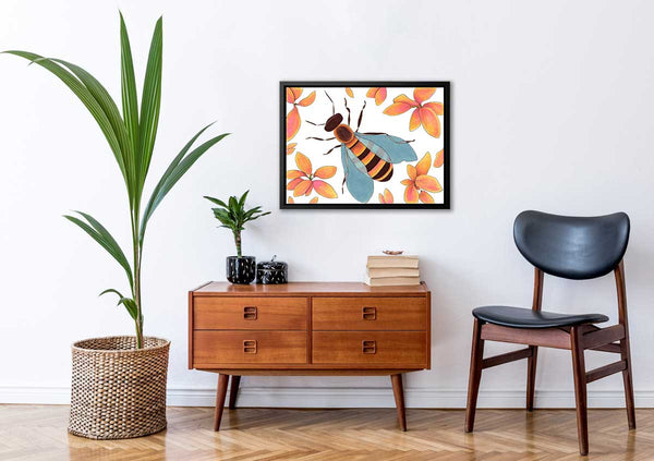 Hey, Honey - Open Edition Canvas Print - Liza Pruitt