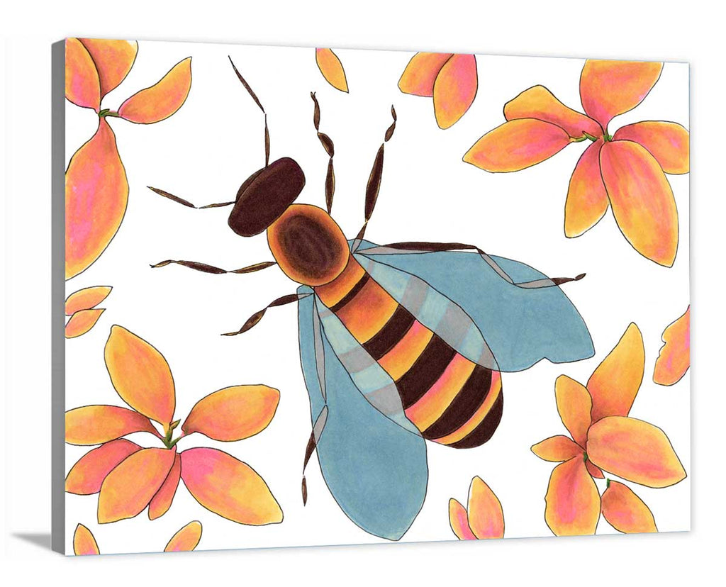 Hey, Honey - Open Edition Canvas Print - Liza Pruitt