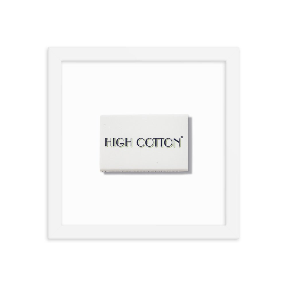 High Cotton Framed Print - Liza Pruitt