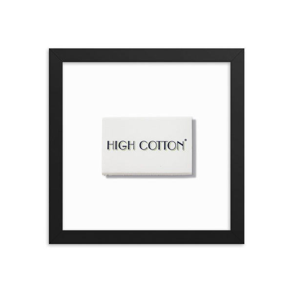 High Cotton Framed Print - Liza Pruitt