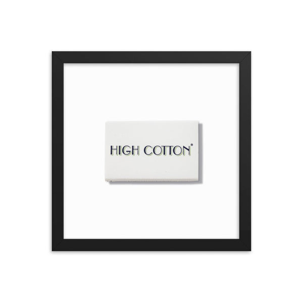 High Cotton Framed Print - Liza Pruitt