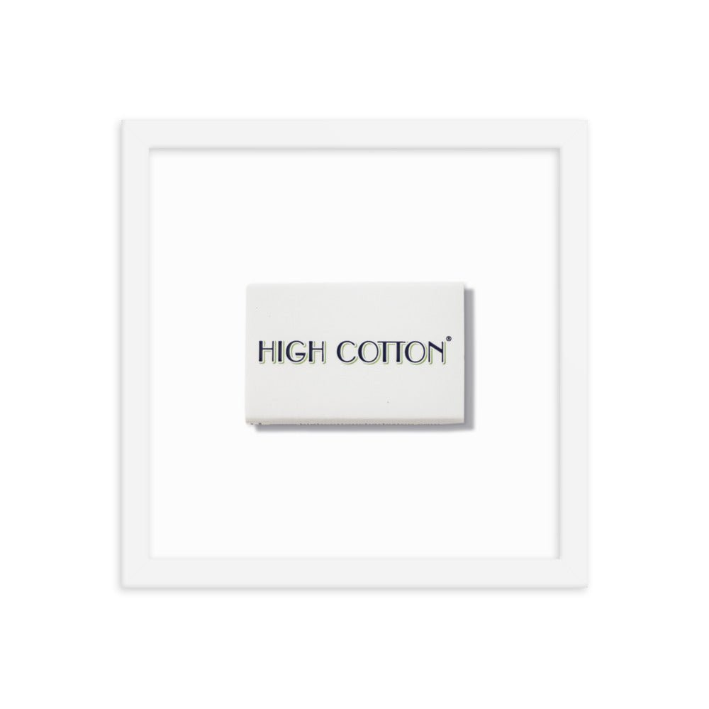 High Cotton Framed Print - Liza Pruitt