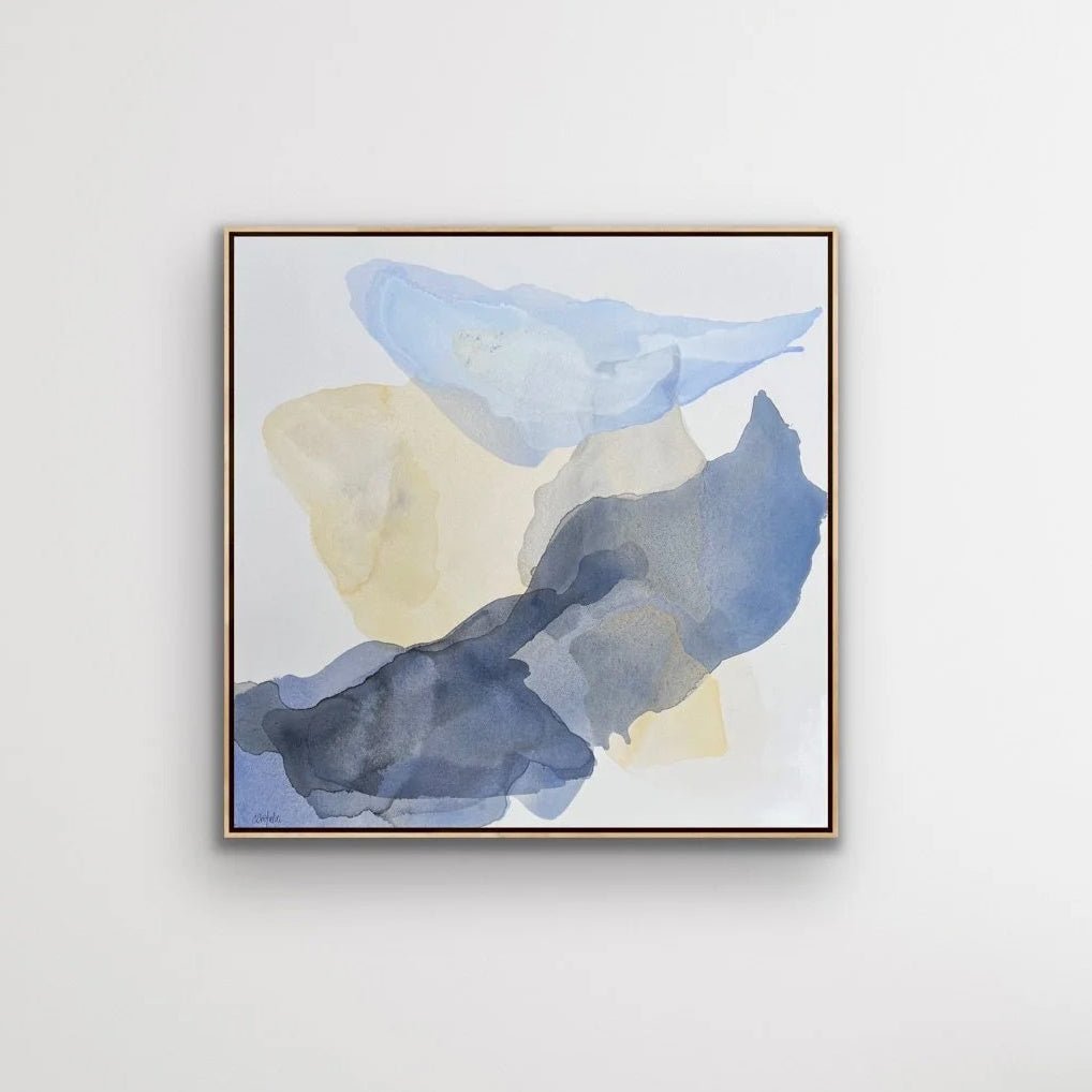 High Tide | 36" h x 36” w | Framed - Liza Pruitt