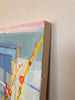 Hollyhock Window | 36" h x 24" w - Liza Pruitt
