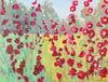 Hollyhocks | 30" h x 40" w - Liza Pruitt