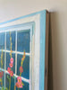 Hollyhocks | 36" h x 21.5" w - Liza Pruitt
