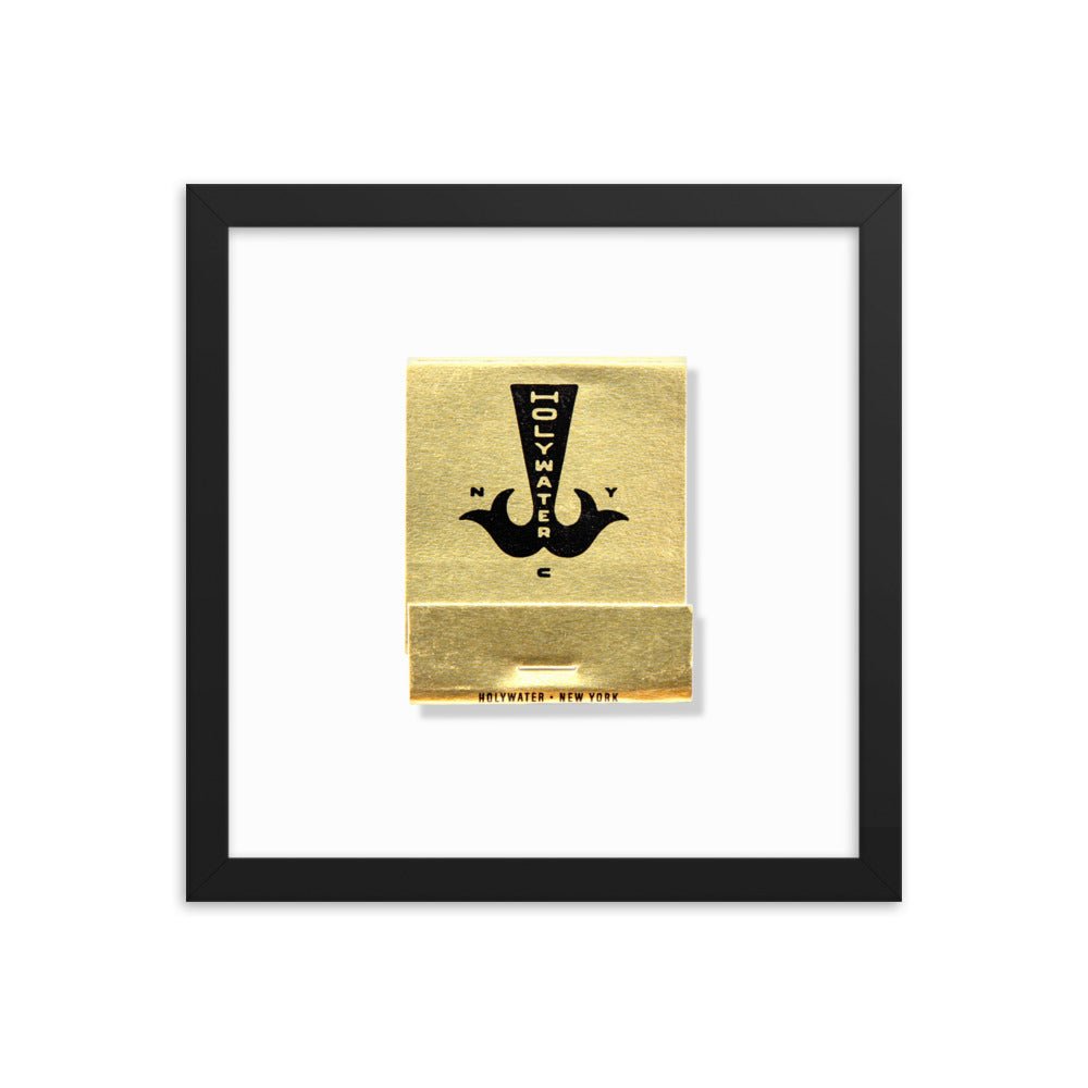 Holywater Framed Print - Liza Pruitt