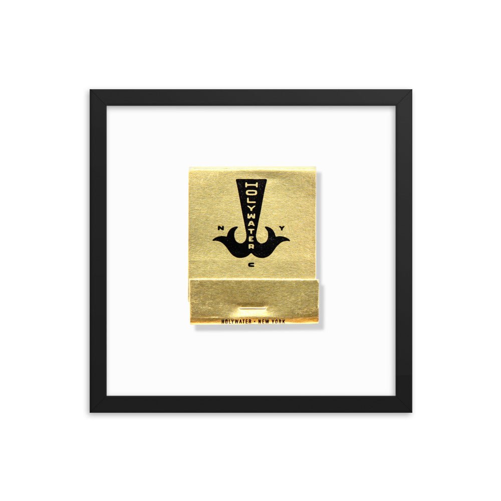 Holywater Framed Print - Liza Pruitt