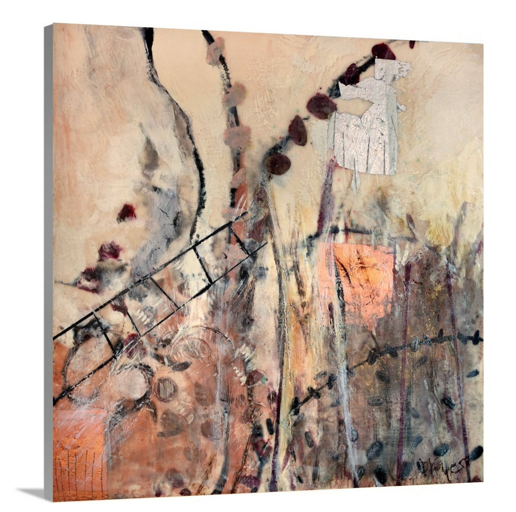 Honey Bee Garden - Open Edition Canvas Print - Liza Pruitt