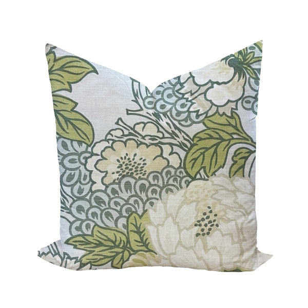 Honshu in Robin's Egg by Thibaut Pillow Cover - Liza Pruitt