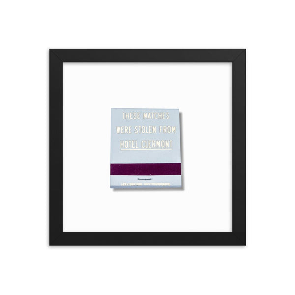 Hotel Clermont Framed Print - Liza Pruitt