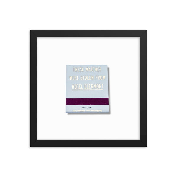 Hotel Clermont Framed Print - Liza Pruitt