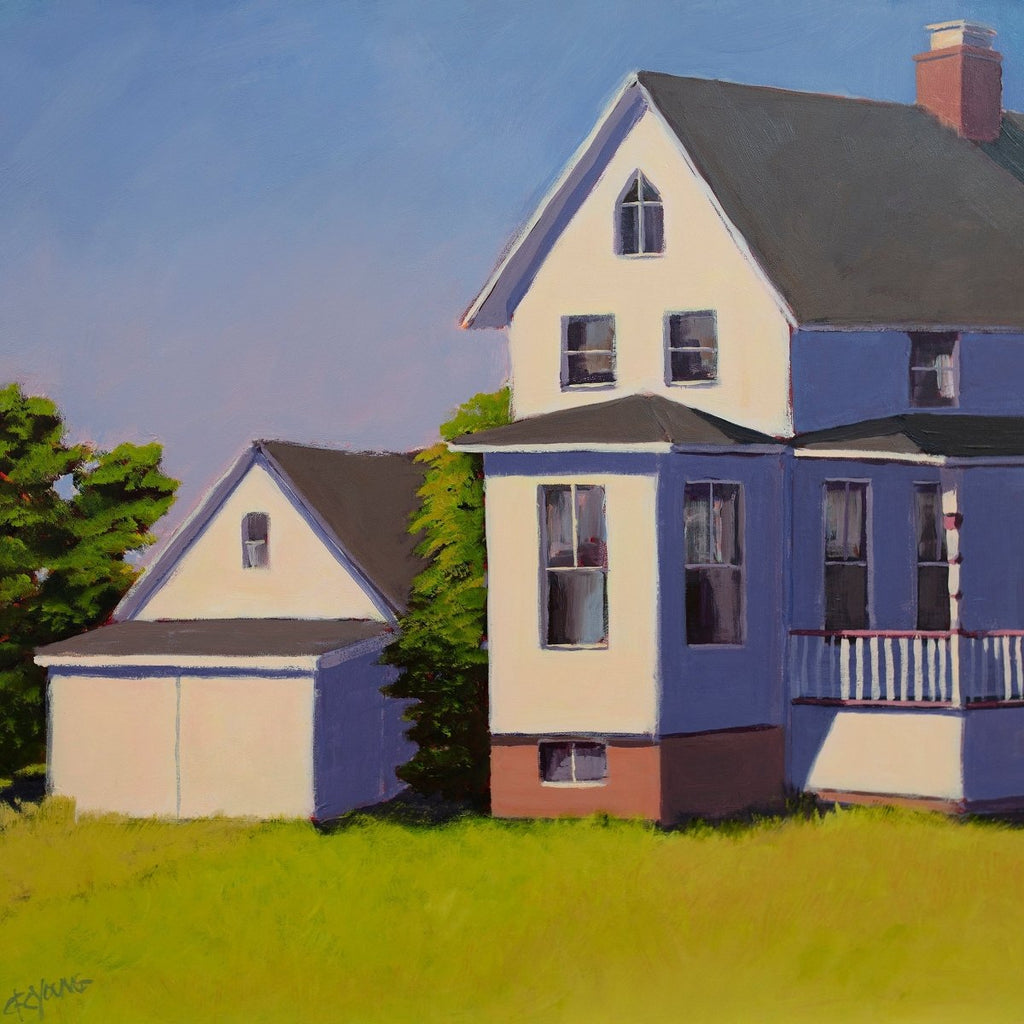 House by the Harbor - Open Edition Canvas Print - Liza Pruitt