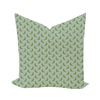 Hunter Pillow Cover in Dijon on Seafoam - Liza Pruitt