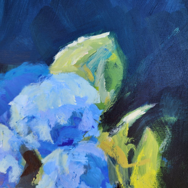 Hydrangea Blooms | 36" h x 36" w - Liza Pruitt