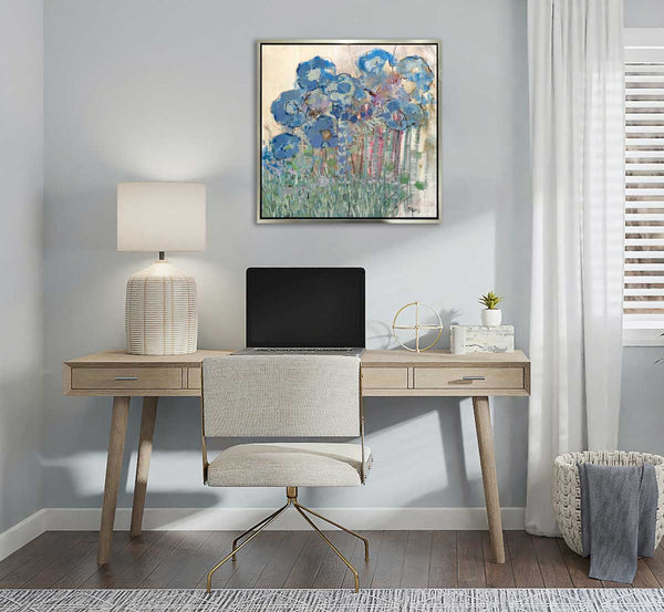Hydrangea Blues - Open Edition Canvas Print - Liza Pruitt
