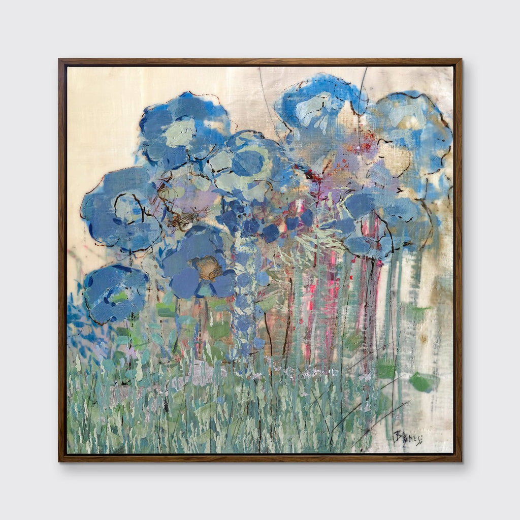 Hydrangea Blues - Open Edition Canvas Print - Liza Pruitt