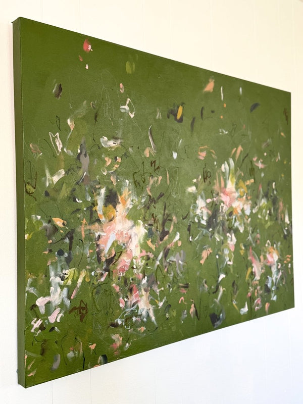 I Need A Minute Please | 30" h x 40" w - Liza Pruitt