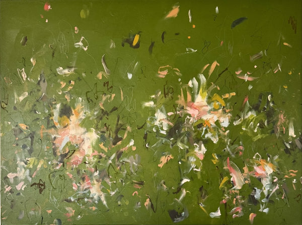 I Need A Minute Please | 30" h x 40" w - Liza Pruitt