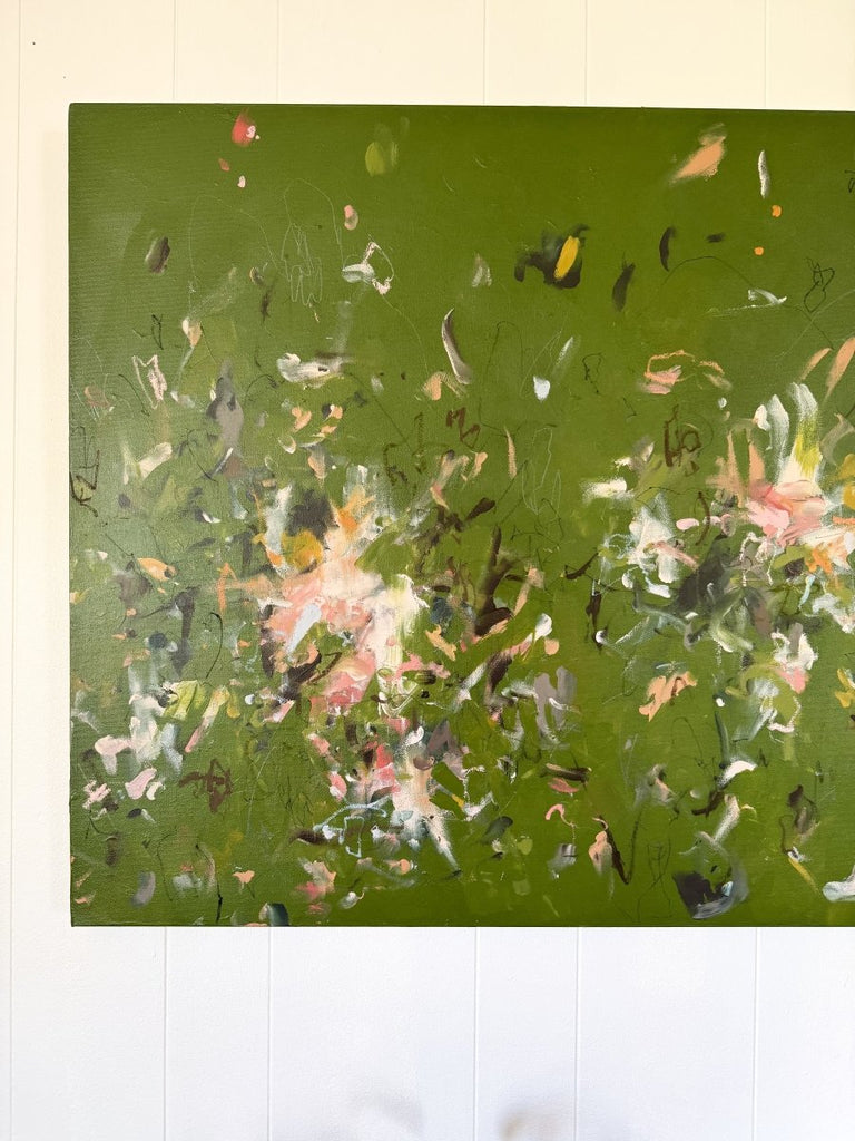 I Need A Minute Please | 30" h x 40" w - Liza Pruitt