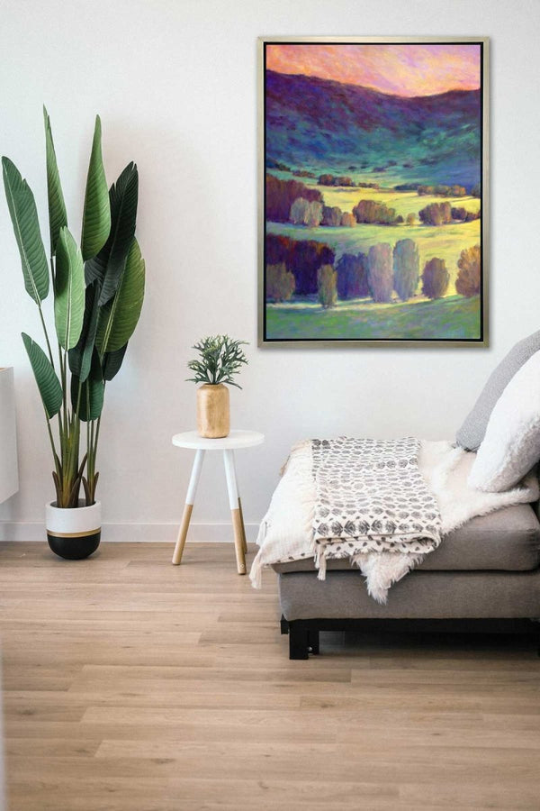 Illuminated Greens - Open Edition Canvas Print - Liza Pruitt
