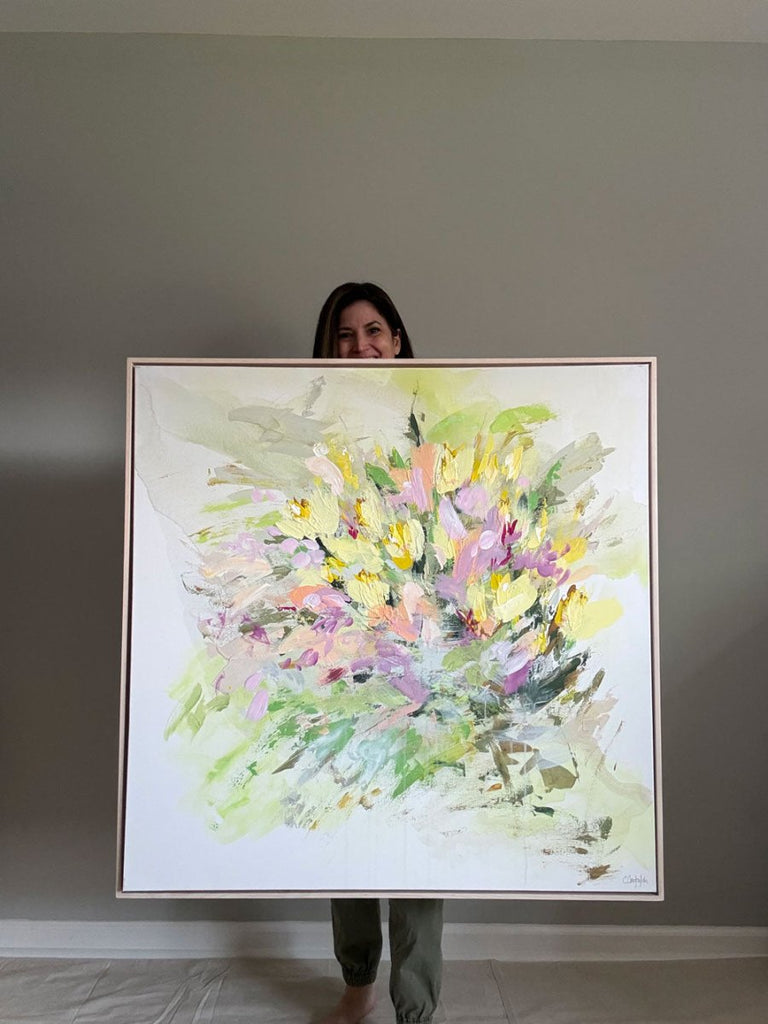 Illumination | 36" h x 36" w | Framed - Liza Pruitt