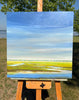 Across the Marsh | 30" h x 30" w - Liza Pruitt Art