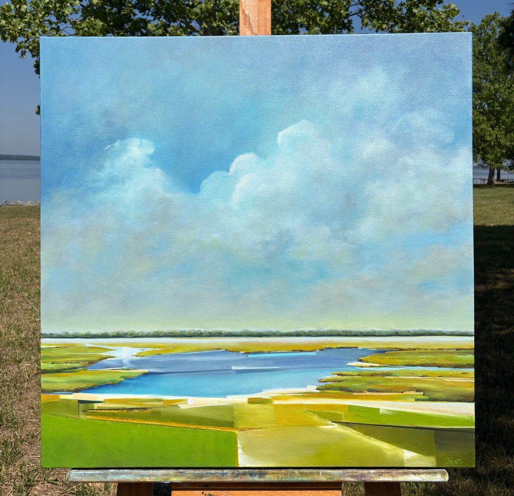 Sweet June | 30" h x 30" w - Liza Pruitt Art