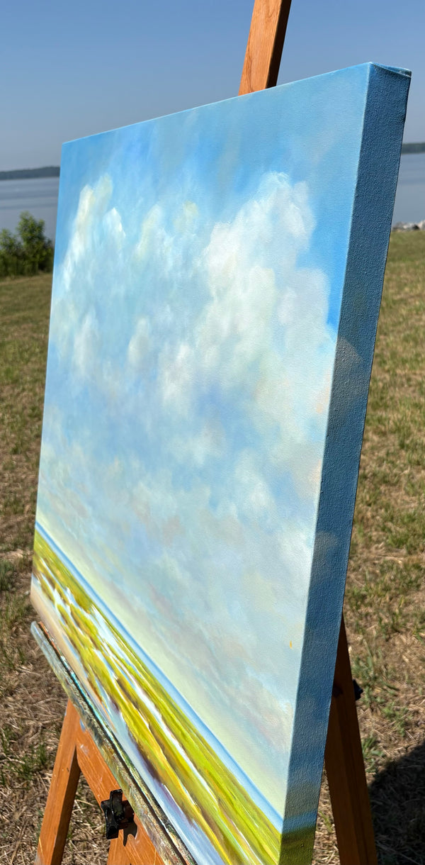 Summer Glow | 30" h x 30" w - Liza Pruitt Art