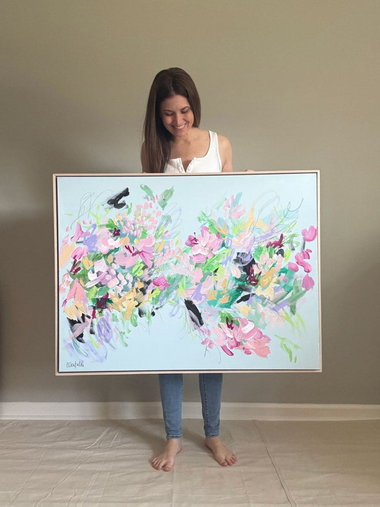 In Full Bloom | 30" h x 40" w | Framed - Liza Pruitt