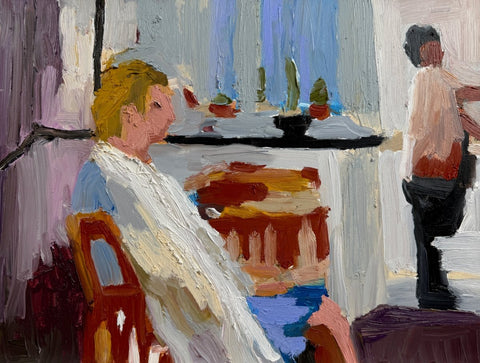 In Her Care | 9" h x 12" w - Liza Pruitt