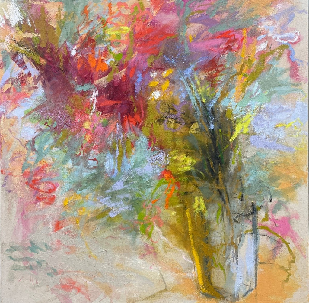 In the Time of Flowers | 40" h x 40" w - Liza Pruitt