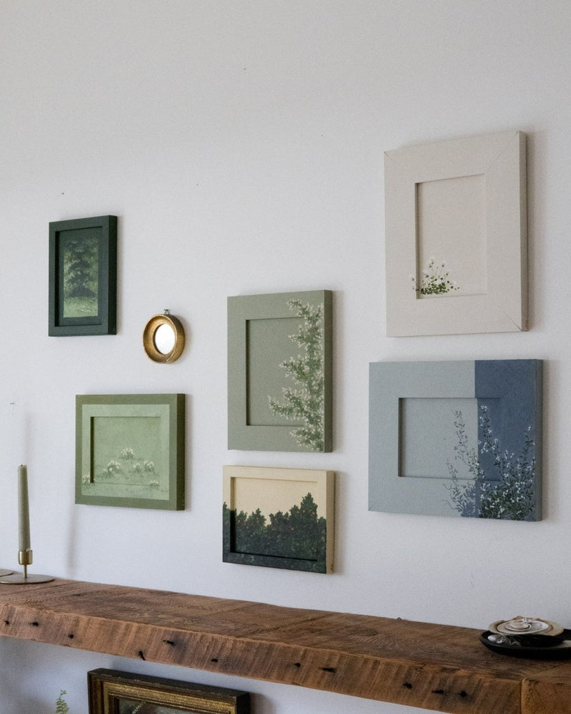 Into The Woods | 8.5" h x 6.5" w | Framed - Liza Pruitt