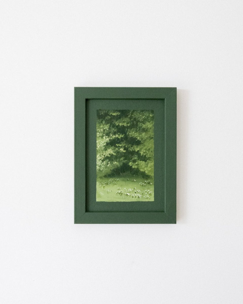 Into The Woods | 8.5" h x 6.5" w | Framed - Liza Pruitt