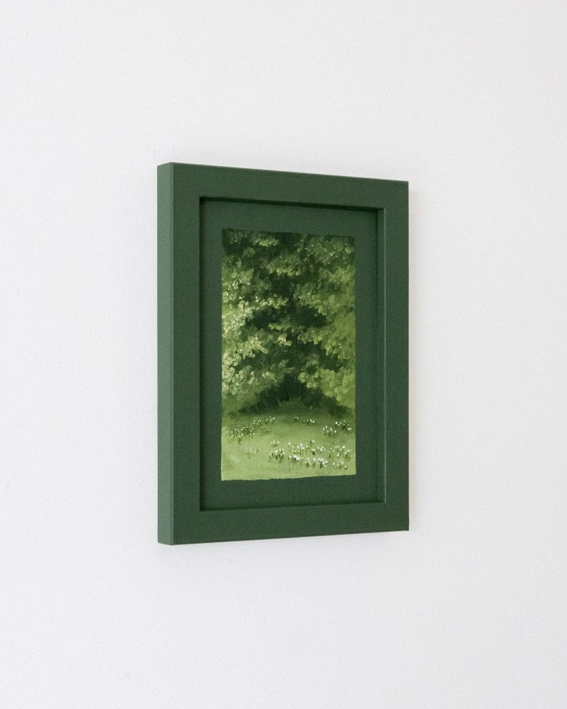 Into The Woods | 8.5" h x 6.5" w | Framed - Liza Pruitt