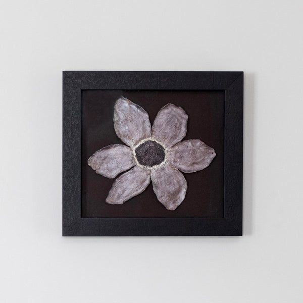 Iridescent Mahogany Flower I | 15" h x 14" w | Framed - Liza Pruitt