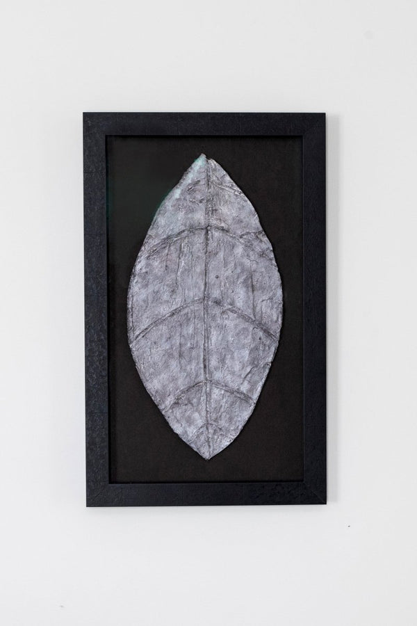 Iridescent Mahogany Leaf I | 27" h x 17" w | Framed - Liza Pruitt