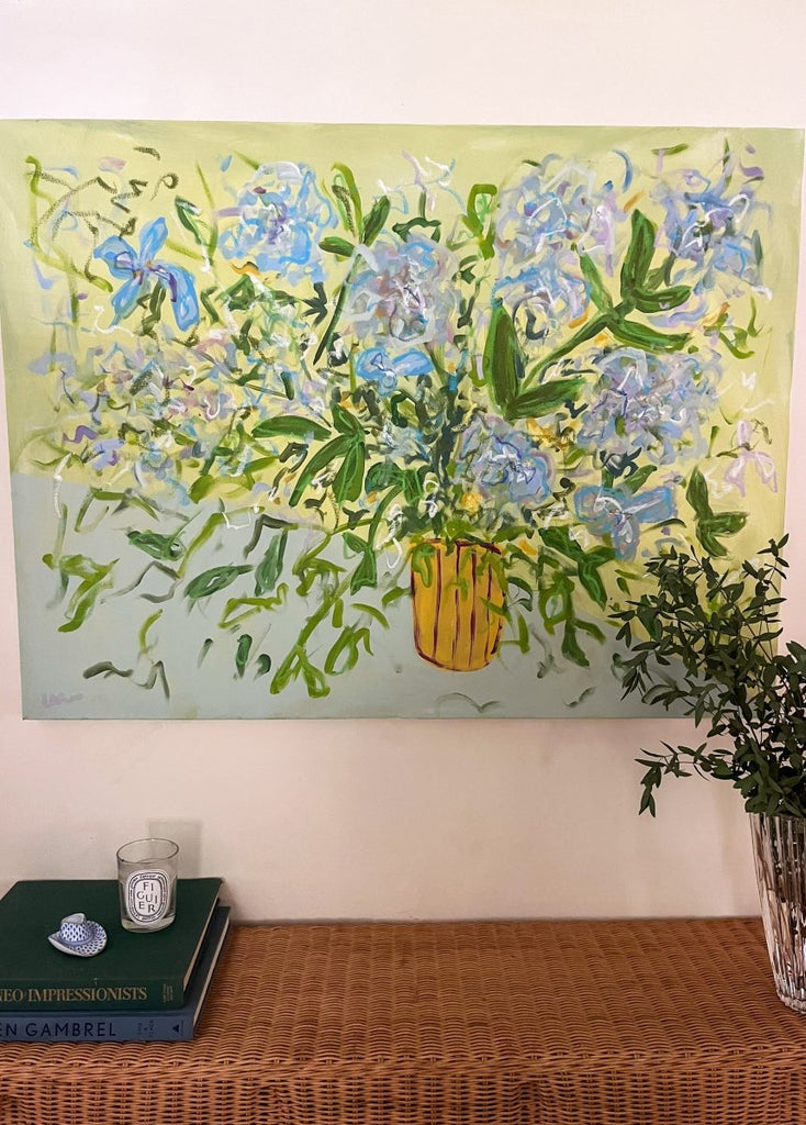Iris | 30" h x 40" w - Liza Pruitt