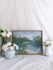 It Takes A Lot of Heart | 7" h x 7" w | Framed - Liza Pruitt