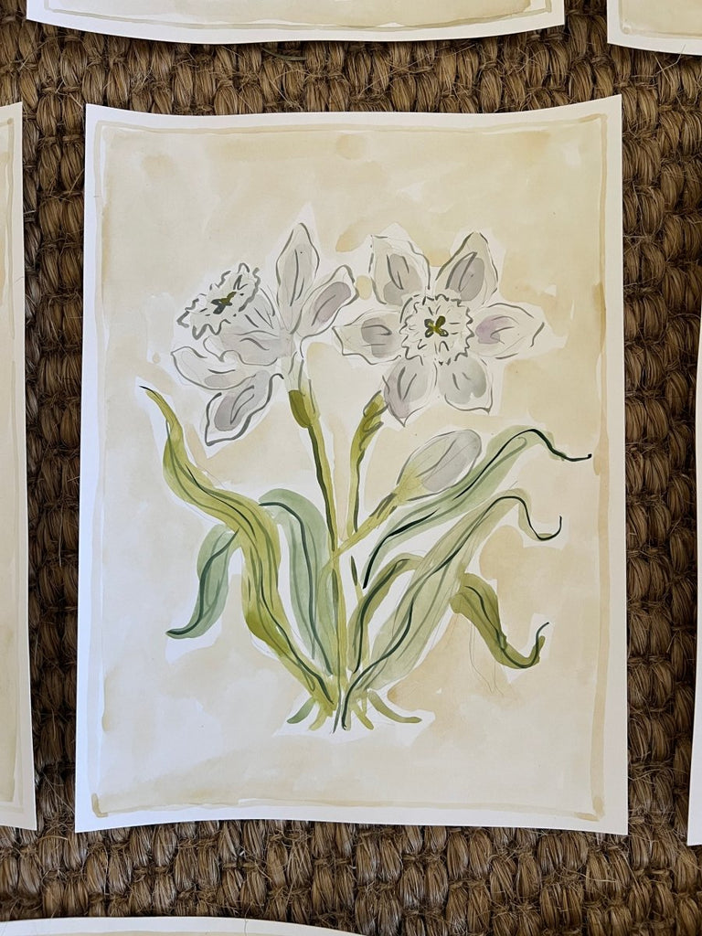 Ivory Garden | 12" h x 9" w | Original - Liza Pruitt