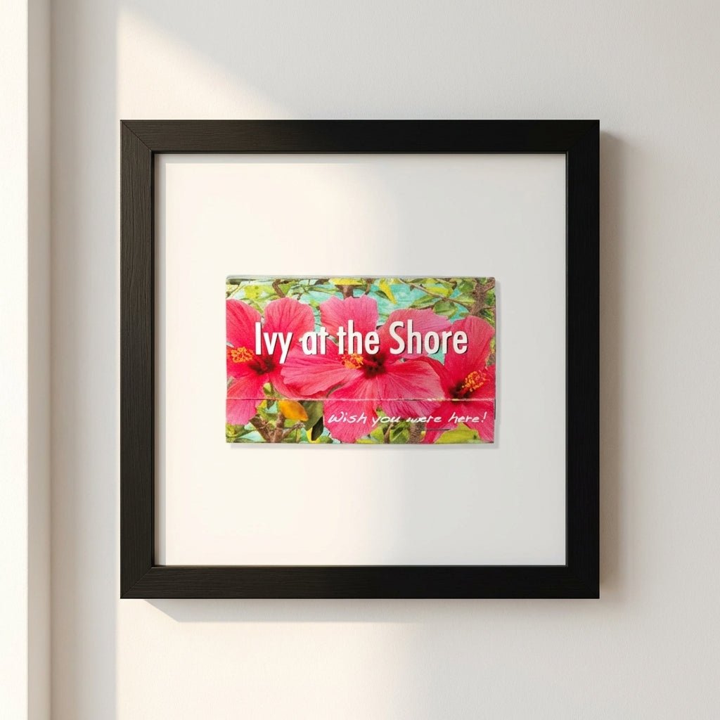 Ivy at the Shore Framed Print - Liza Pruitt