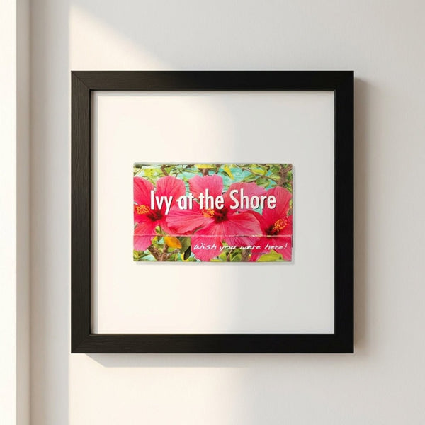 Ivy at the Shore Framed Print - Liza Pruitt