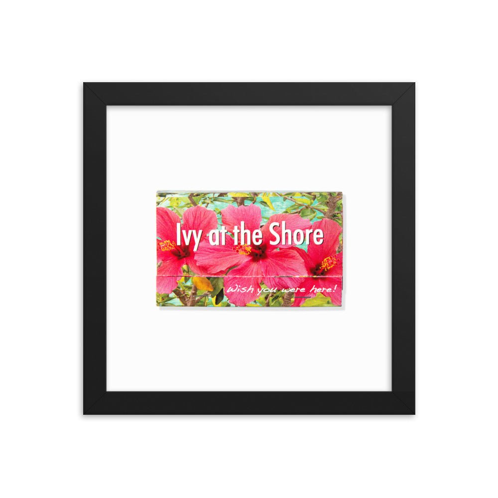Ivy at the Shore Framed Print - Liza Pruitt