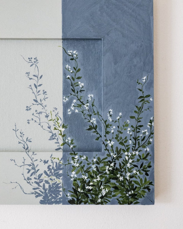 Jasmine | 11" h x 9" w | Framed - Liza Pruitt