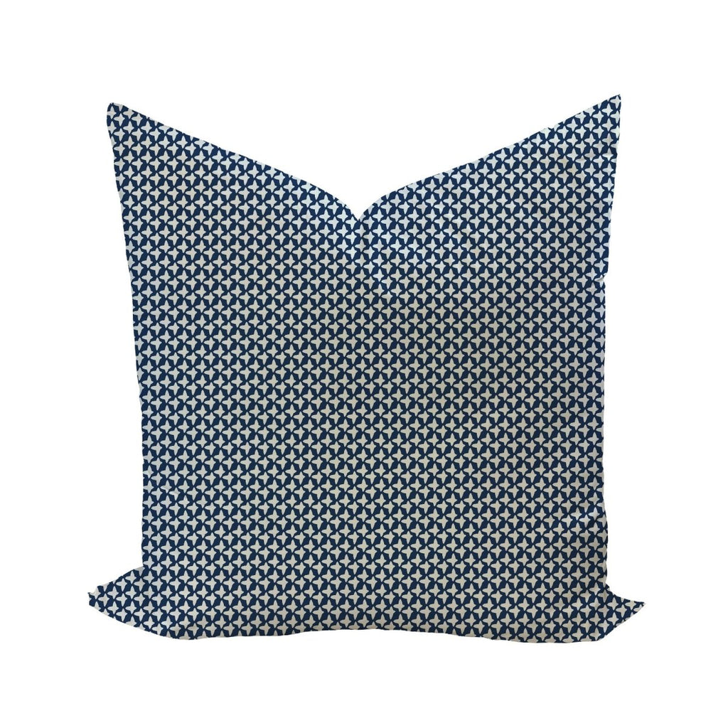 Jasper Pillow Cover in Admiral Reverse - Liza Pruitt