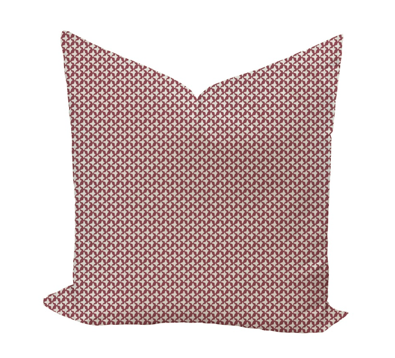 Jasper Pillow Cover in Lipstick Reverse - Liza Pruitt