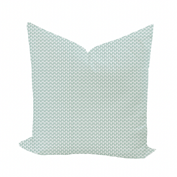 Jasper Pillow Cover in Seafoam Reverse - Liza Pruitt